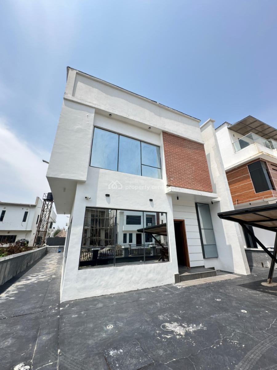 Automated 4-bedroom Detached Duplex with Bq & Indoor Swimming Pool, Located at Lekki County, Lekki, Lagos, Detached Duplex for Sale