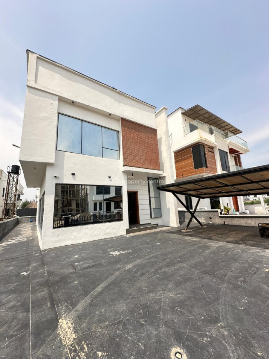 Automated 4-bedroom Detached Duplex with Bq & Indoor Swimming Pool, Located at Lekki County, Lekki, Lagos, Detached Duplex for Sale
