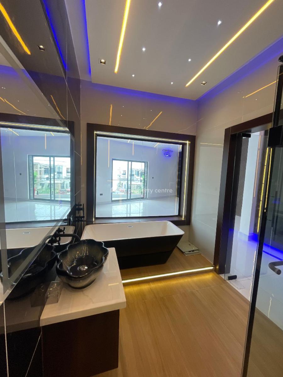 Sleek 4-bedroom Fully Detached Duplex with Bq, Ajah, Lekki, Lagos, Detached Duplex for Sale
