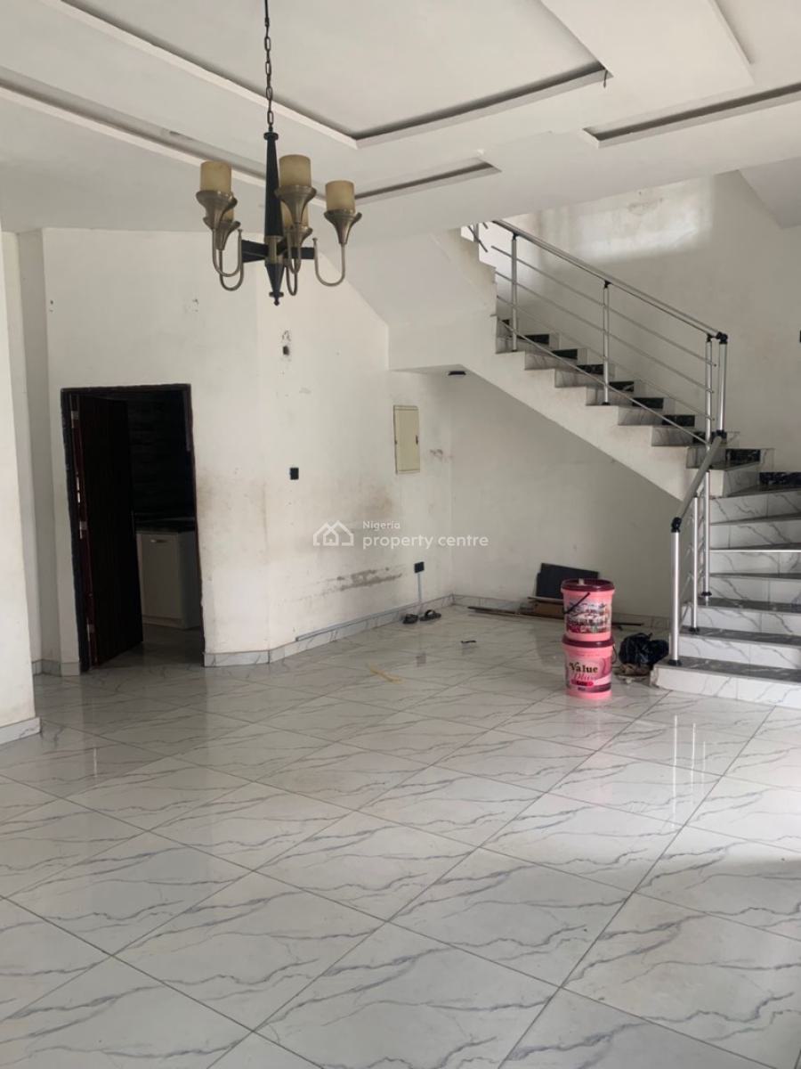 Lovely Serviced 4 Bedroom Terrace Duplex Within a Nice Neighborhood, Orchid Road, Lekki, Lagos, Terraced Duplex for Rent