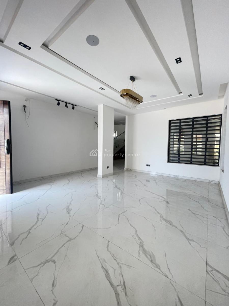 Contemporary 5-bedroom Detached Duplex with Bq, Office Space, Pool & C, Located at Lekki County, Lekki, Lagos, Detached Duplex for Sale