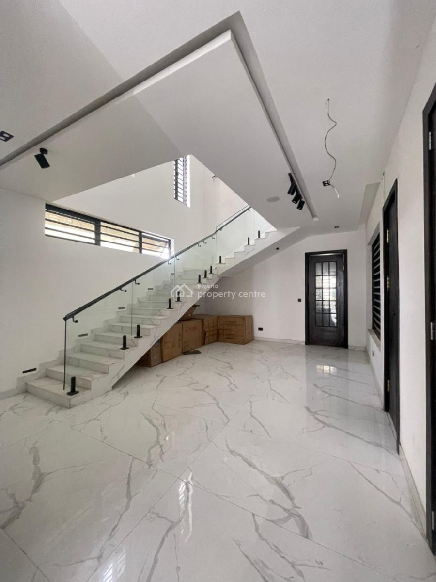Contemporary 5-bedroom Detached Duplex with Bq, Office Space, Pool & C, Located at Lekki County, Lekki, Lagos, Detached Duplex for Sale