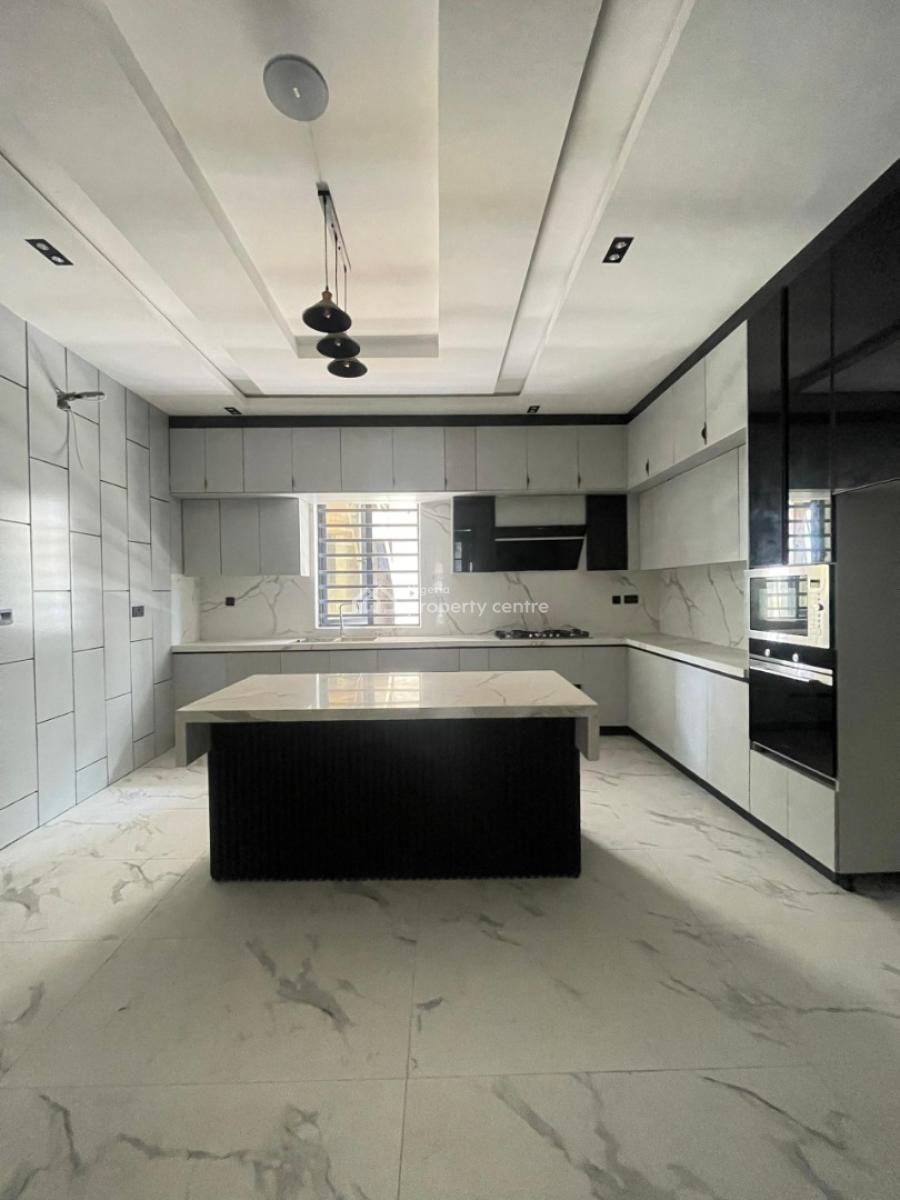 Contemporary 5-bedroom Detached Duplex with Bq, Office Space, Pool & C, Located at Lekki County, Lekki, Lagos, Detached Duplex for Sale