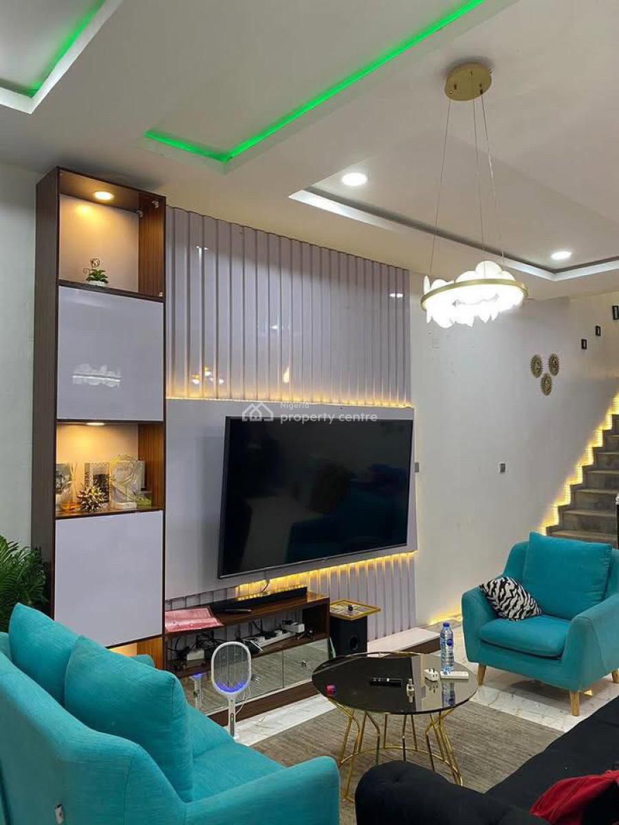 4-bedroom Semi-detached Duplex with Bq Governors Consent, Silver Spring Estate, Oba Amusa, Agungi, Lekki, Lagos, Semi-detached Duplex for Sale