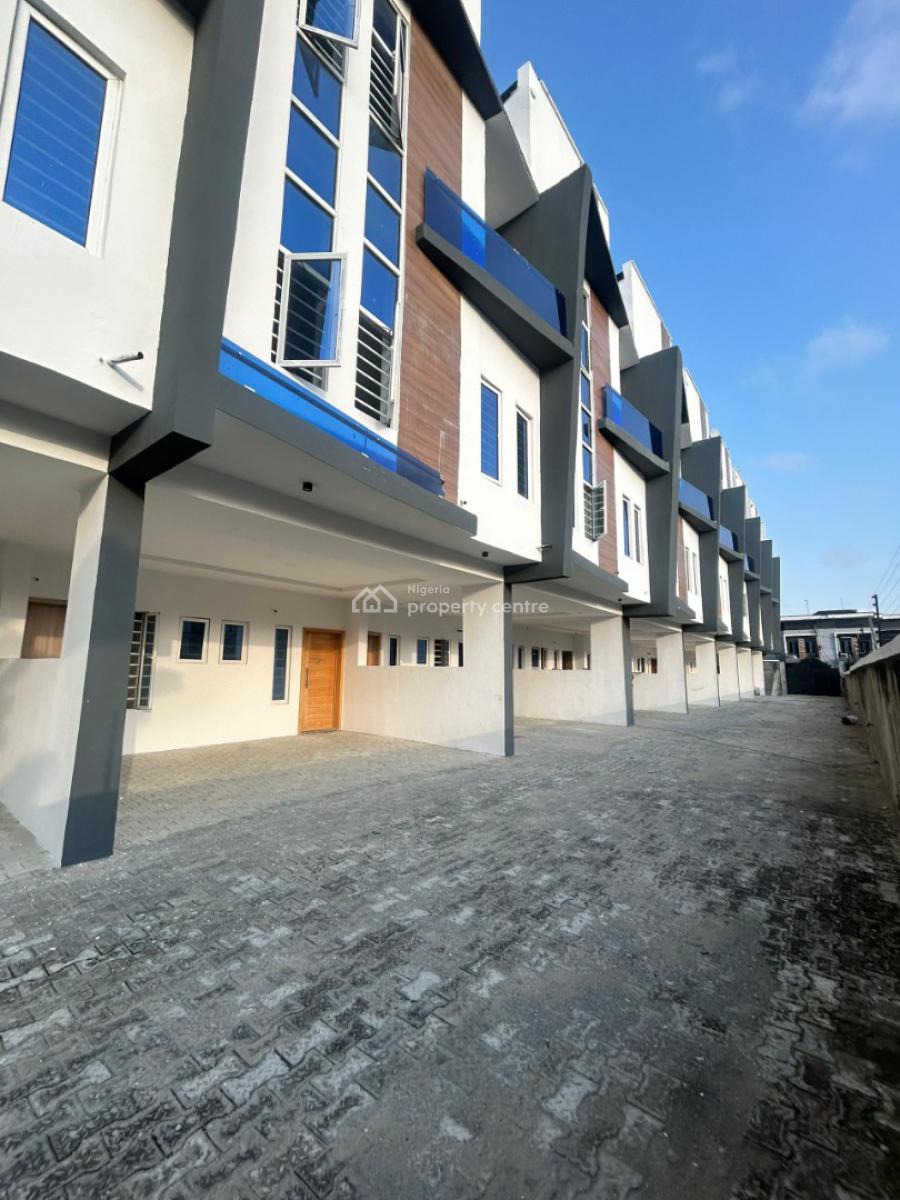4 Bedroom Fully Fitted Kitchen, a Well-appointed Bq,, Ikate, Lekki, Lagos, Terraced Duplex for Sale