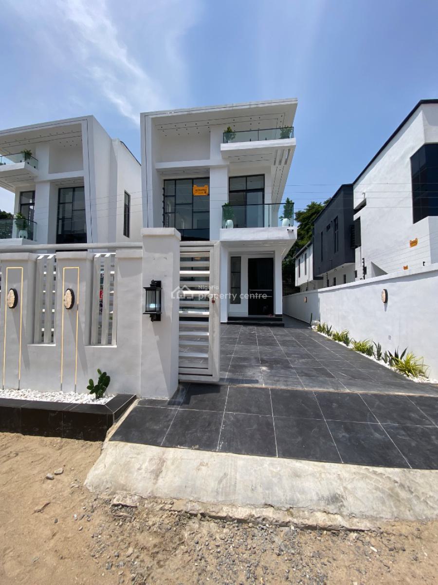Lovely 5 Bedroom Smart House Duplex, Chevron, Lekki, Lagos, Detached Duplex for Sale