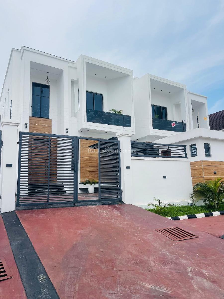 Uniquely Designed 5 Bedroom Furnished & Unfurnished Detached Luxury Home, Chevron, Lekki, Lagos, Detached Duplex for Sale