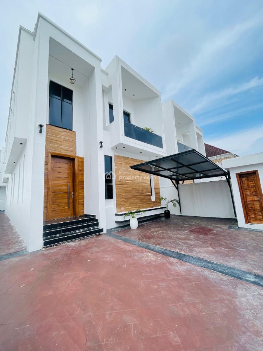Uniquely Designed 5 Bedroom Furnished & Unfurnished Detached Luxury Home, Chevron, Lekki, Lagos, Detached Duplex for Sale