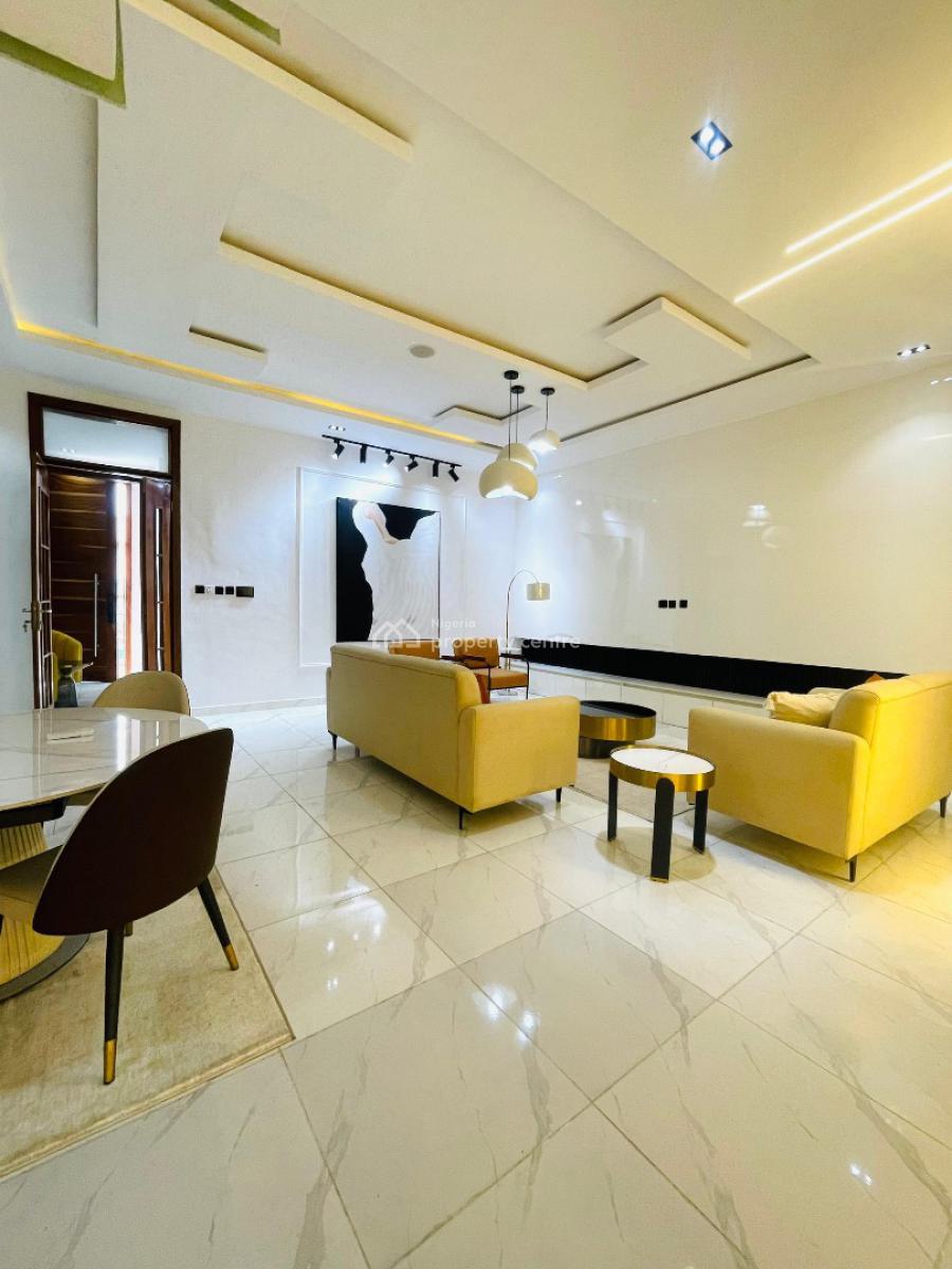 Uniquely Designed 5 Bedroom Furnished & Unfurnished Detached Luxury Home, Chevron, Lekki, Lagos, Detached Duplex for Sale