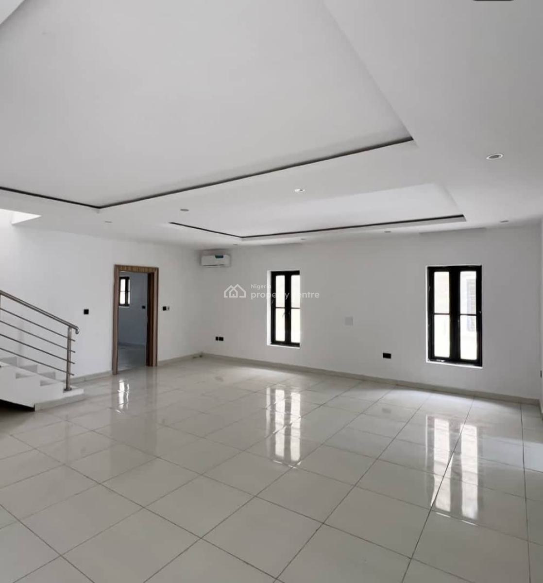 a Spacious Brand New 5 Bedroom Full Detached with Bq in a Sec, Chevron Lekki Lagos, Lekki, Lagos, Detached Duplex for Rent