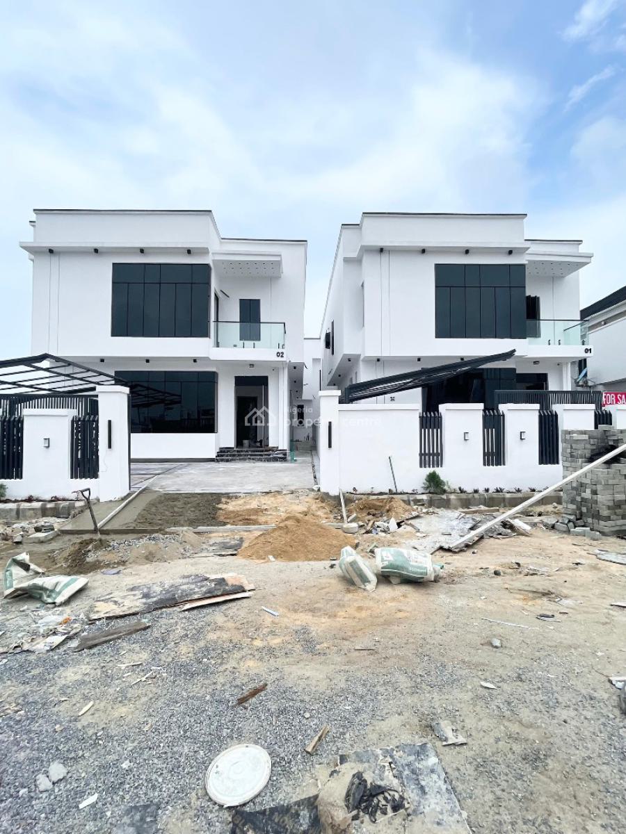 Contemporary 5-bedroom Fully Detached Duplex with Pool, Bq & Smart Features, Orchid, Lekki, Lagos, Detached Duplex for Sale