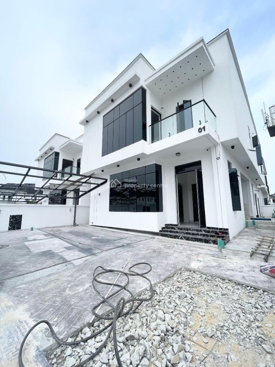 Contemporary 5-bedroom Fully Detached Duplex with Pool, Bq & Smart Features, Orchid, Lekki, Lagos, Detached Duplex for Sale