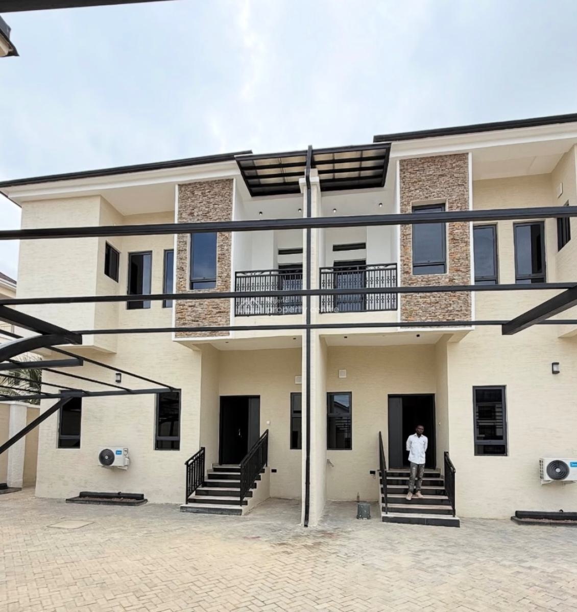 Newly Built 4 Bedroom Terraced Duplex + Bq, Jahi Gilmore, Jahi, Abuja, Terraced Duplex for Rent
