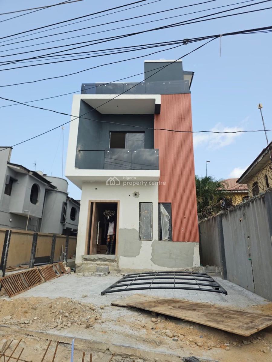 Fully Detached 4-bedroom Duplex + Bq in an Estate, Gbagada, Lagos, Detached Duplex for Sale