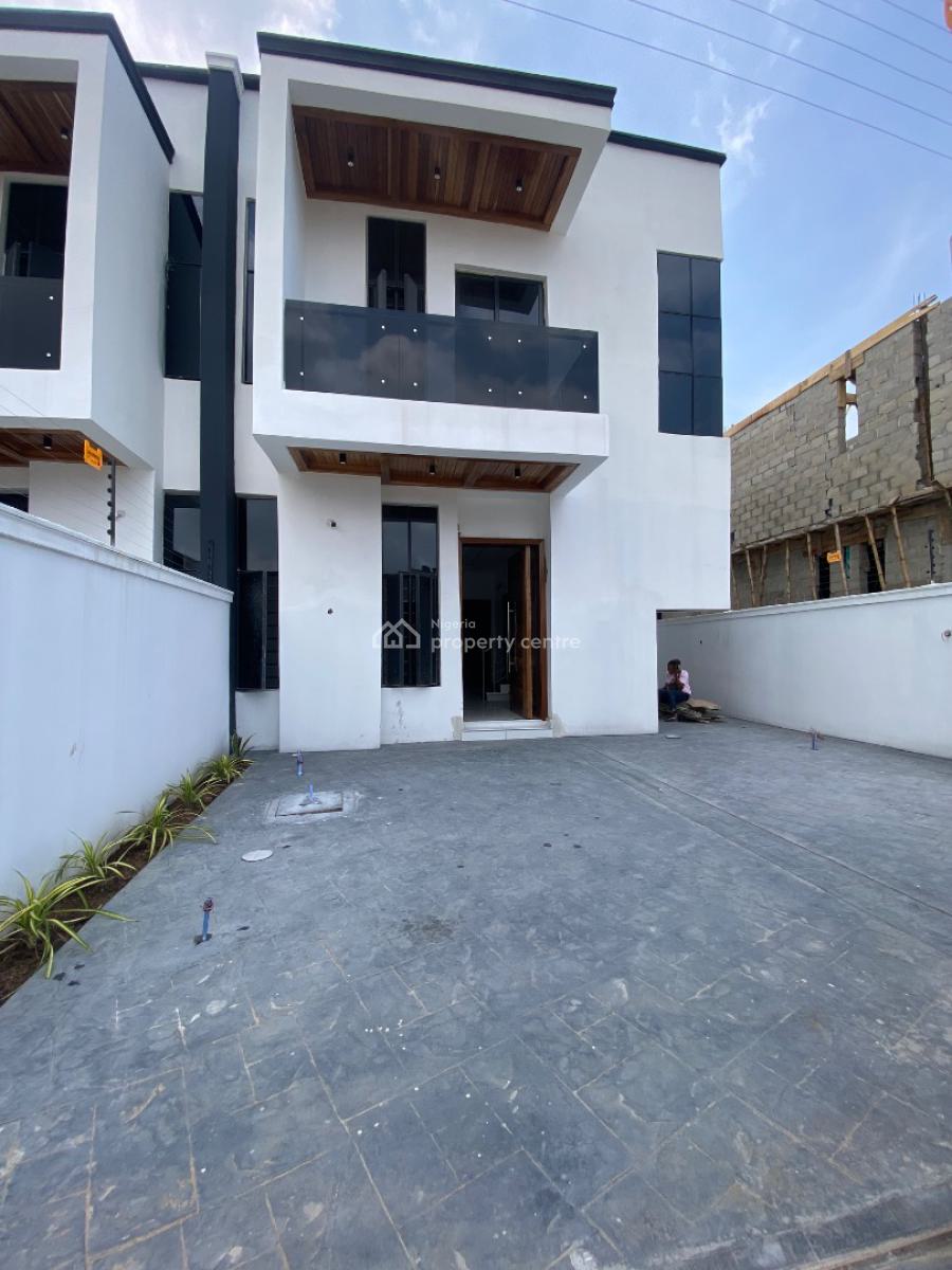 Lovely 4 Bedroom Duplex in an Estate, Chevron, Lekki, Lagos, Detached Duplex for Sale