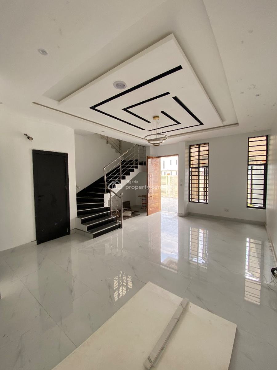 Lovely 4 Bedroom Duplex in an Estate, Chevron, Lekki, Lagos, Detached Duplex for Sale