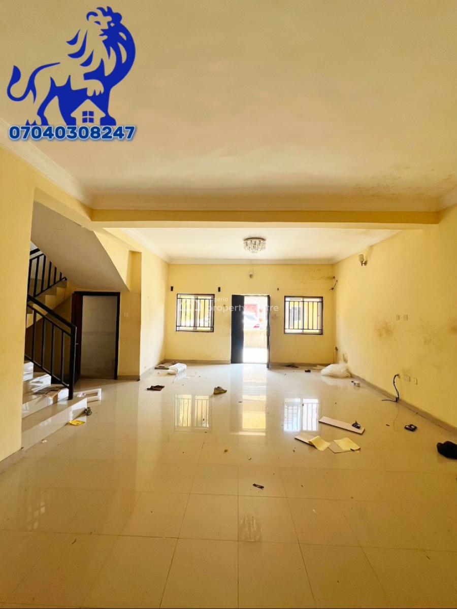 Great Value!! 4 Bedroom House with a Large Bq in a Prestigious Estate, Sangotedo, Ajah, Lagos, Semi-detached Bungalow for Sale