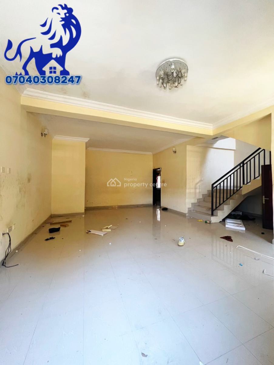 Great Value!! 4 Bedroom House with a Large Bq in a Prestigious Estate, Sangotedo, Ajah, Lagos, Semi-detached Bungalow for Sale