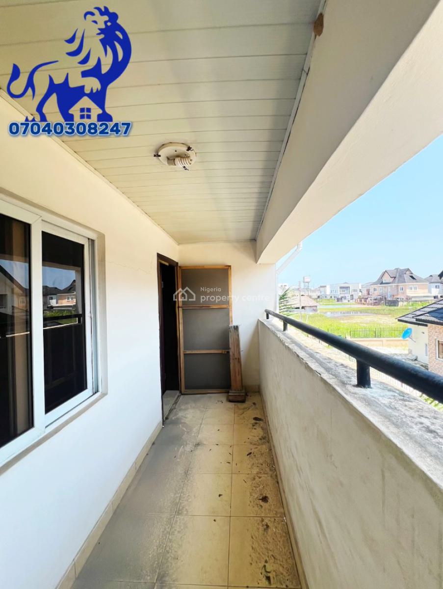 Great Value!! 4 Bedroom House with a Large Bq in a Prestigious Estate, Sangotedo, Ajah, Lagos, Semi-detached Bungalow for Sale