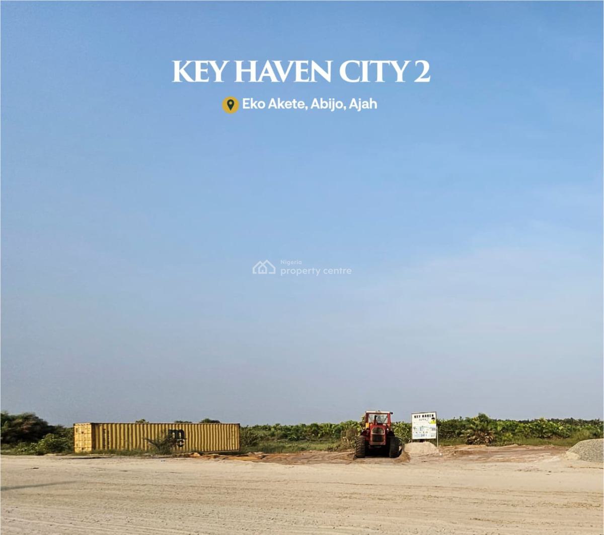 Ready to Build with Government Allocated C of O, Key Haven City 2 Eko-akete, Abijo, Lekki, Lagos, Mixed-use Land for Sale