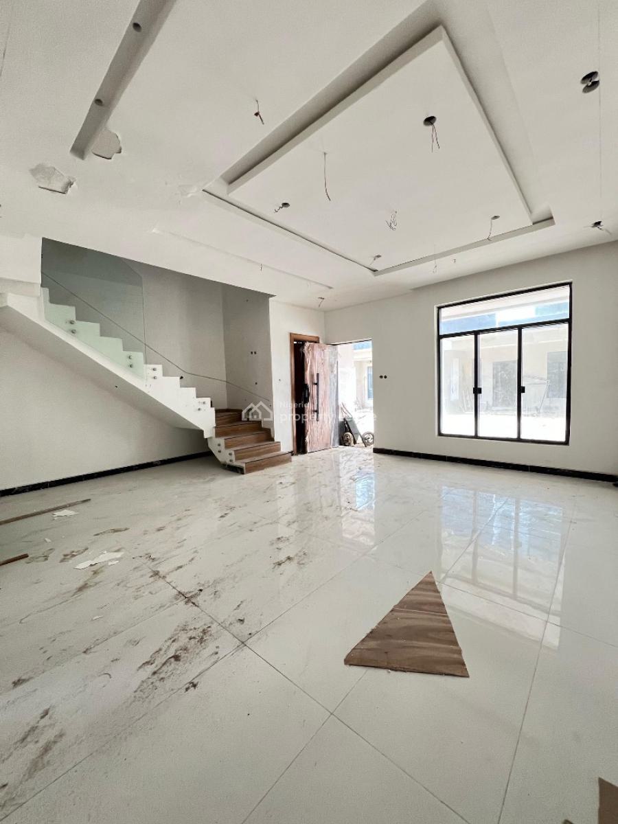 Luxury 5 Bedroom Terrace Duplex with Bq Pool, Ikate, Lekki, Lagos, Terraced Duplex for Sale