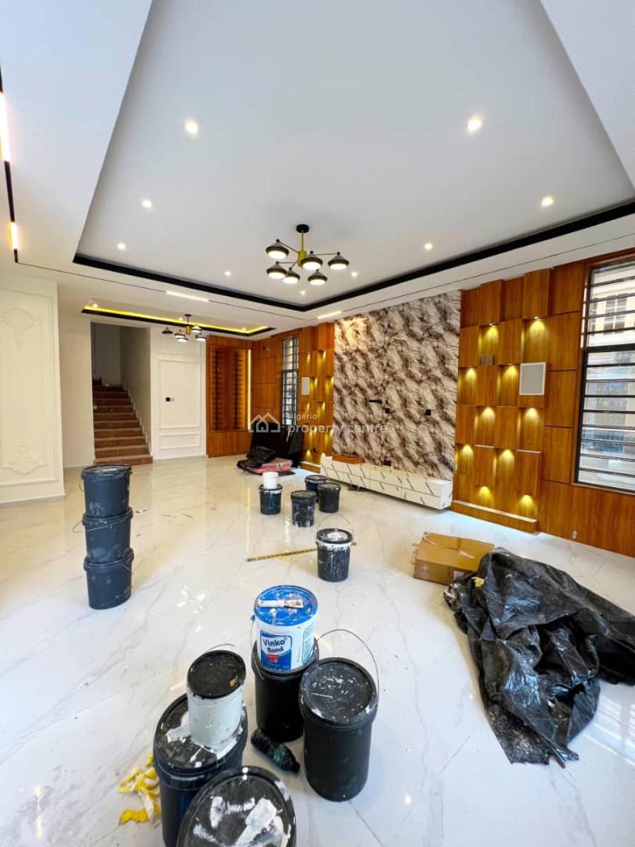 5 Bedroom Fully Detached with 2 Master Bedroom & a Bq, Chevron Estate, Lekki, Lagos, House for Sale