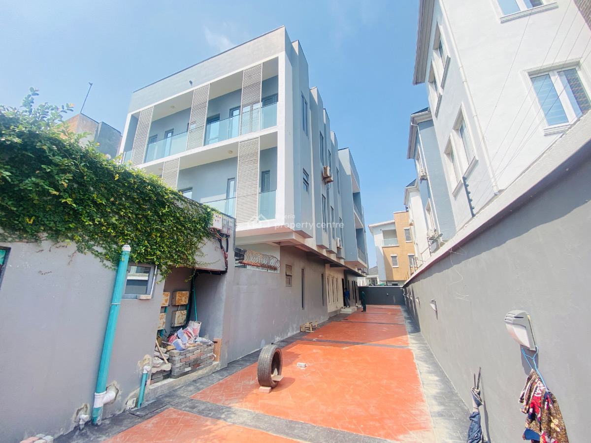 Contemporary 4 Bedroom Terraced Duplex with Bq, Salem, Ilasan, Lekki, Lagos, Terraced Duplex for Rent