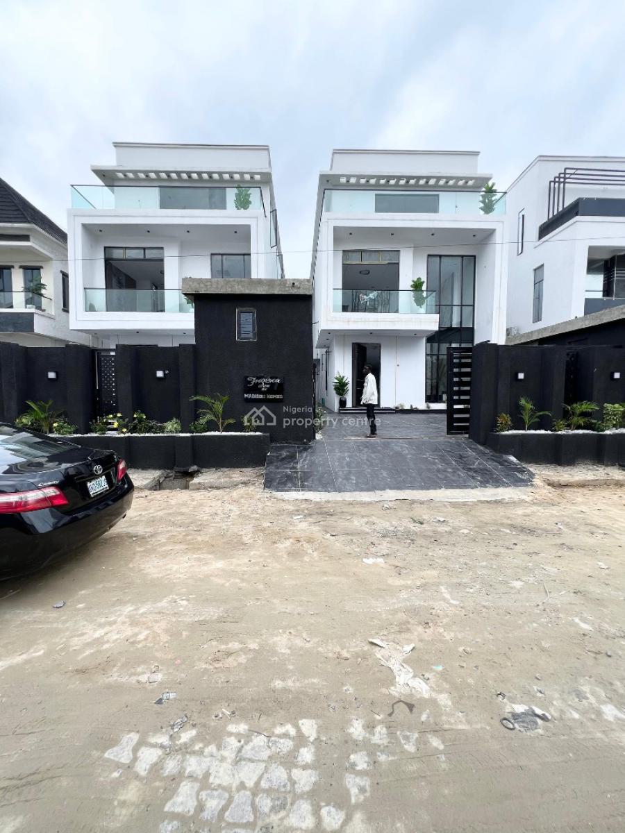 Fully Detached 5-bedroom Duplex with Cinema, Bq & Swimming Pool, Ikota, Lekki, Lagos, Detached Duplex for Sale