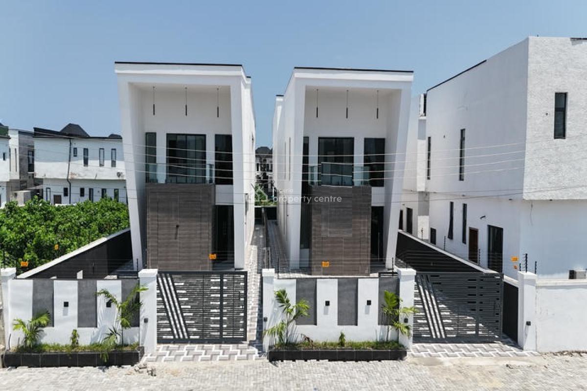 Automated 5 Bedroom Detached Duplex with Swimming Pool and Bq, Lekki, Lagos, Detached Duplex for Sale