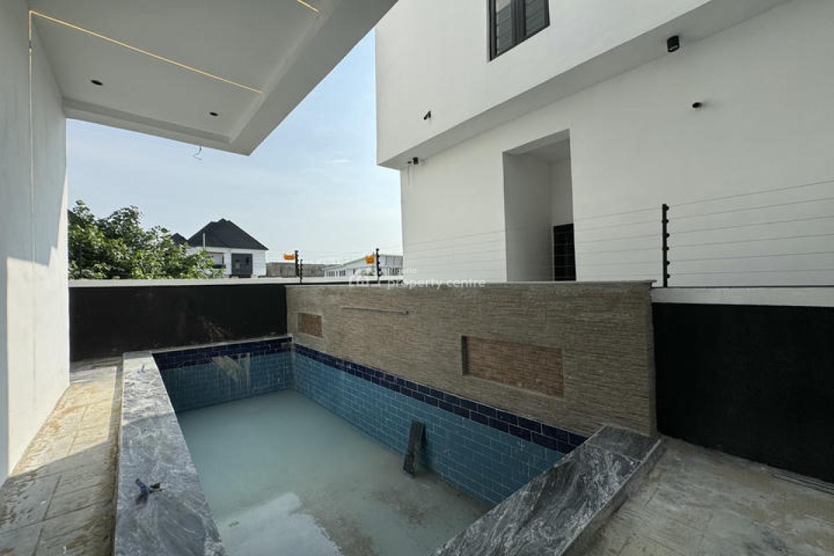 Automated 5 Bedroom Detached Duplex with Swimming Pool and Bq, Lekki, Lagos, Detached Duplex for Sale