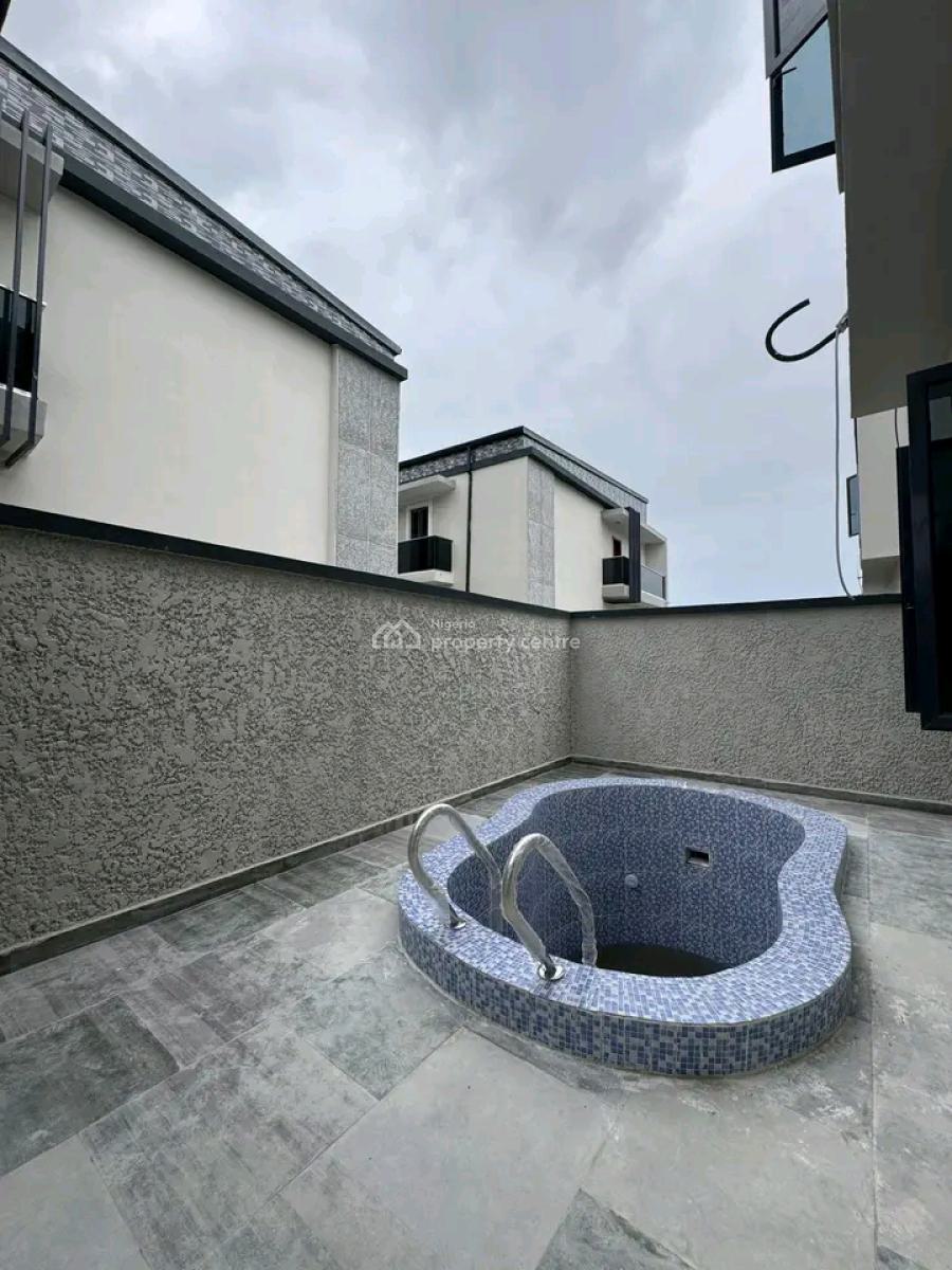 Unique 4  Bedroom Detached Duplex with Bq and a Pool, Abraham Adesanya, Ajah, Lagos, Detached Duplex for Sale