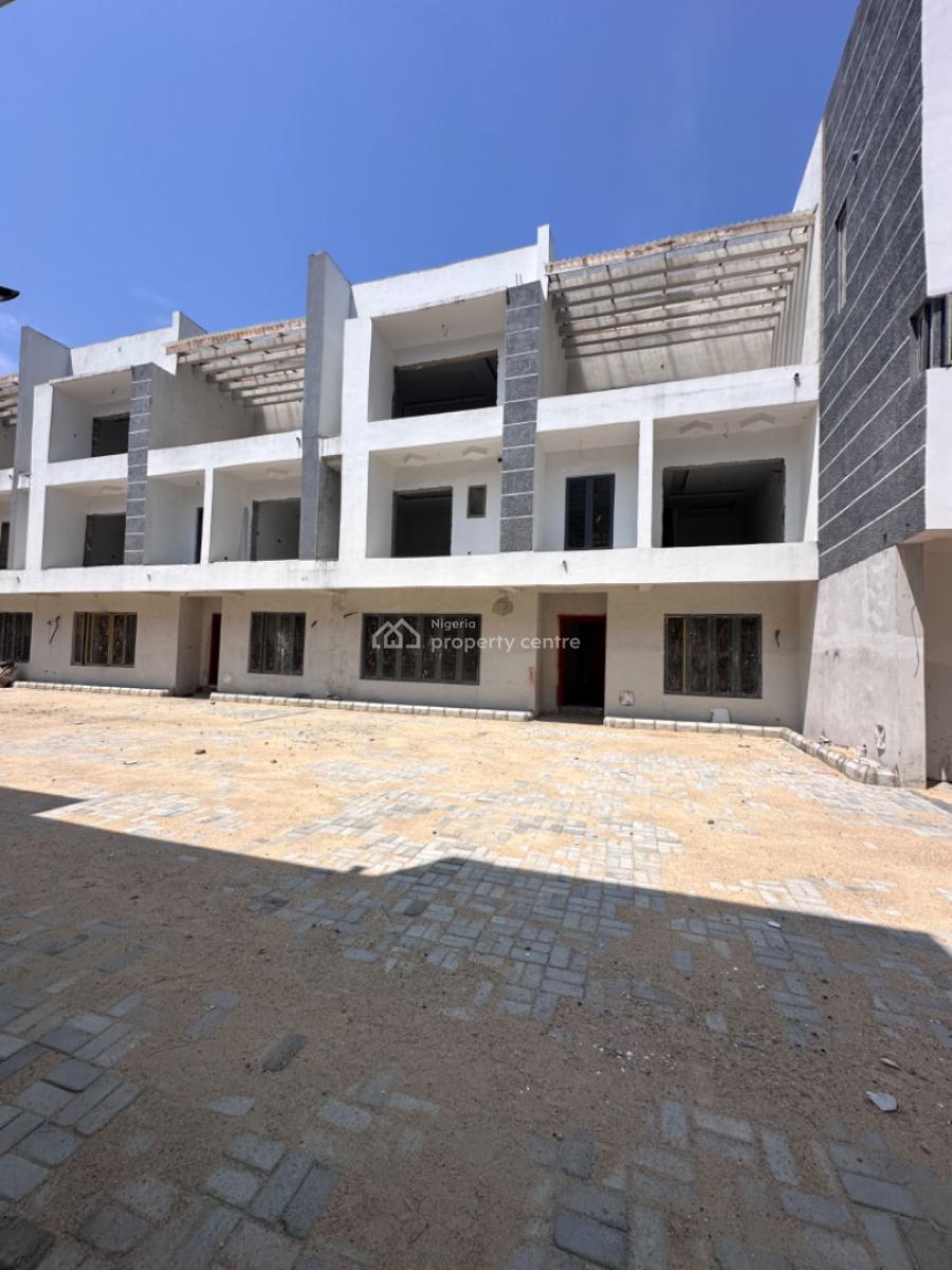 Massive 5 Bedroom Townhouse, Orchid Road By Chevron Toll Gate, Lekki, Lagos, Terraced Duplex for Sale