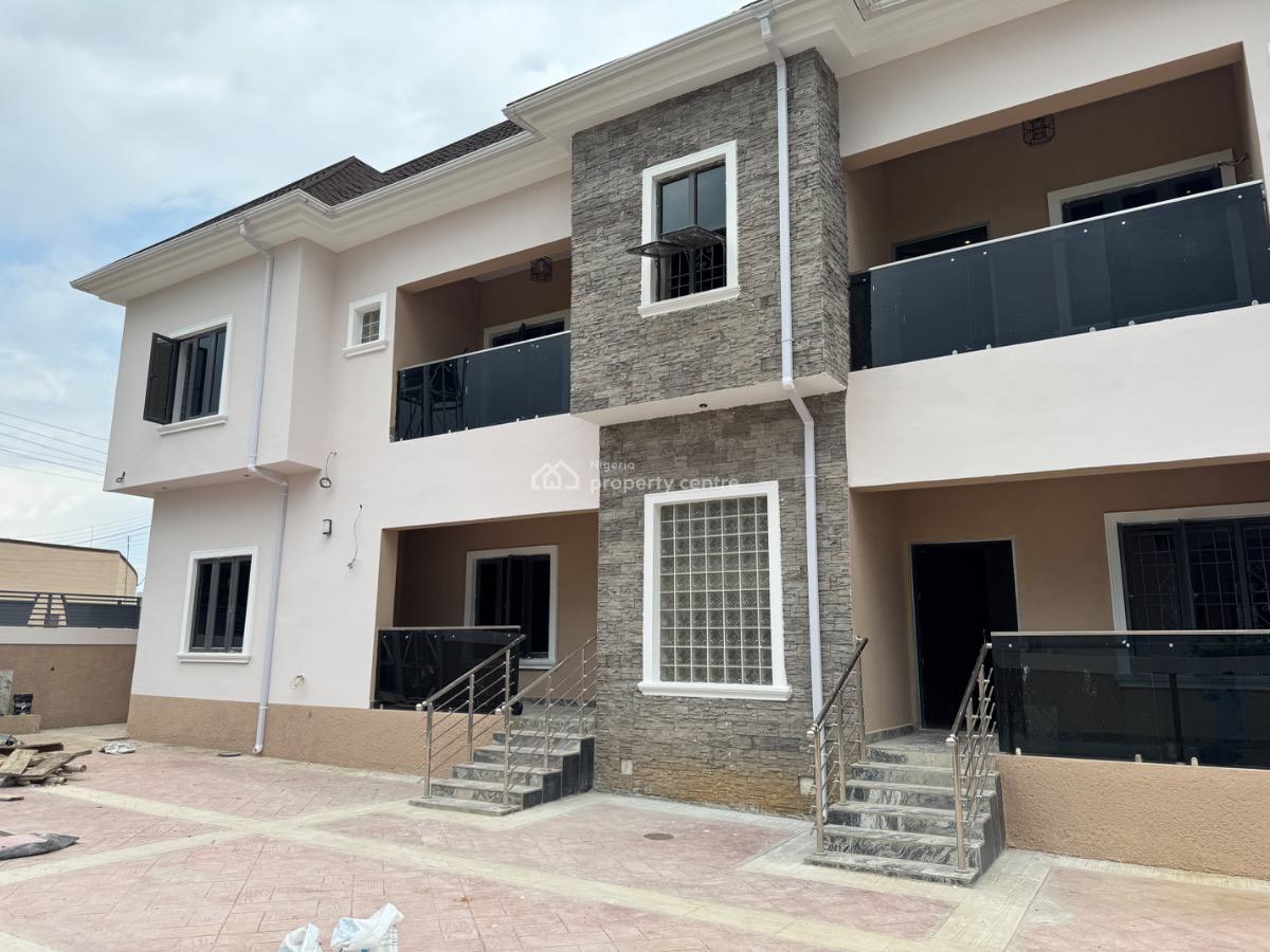 Brand- New Terrace 4bedroom Duplex with Extra Room, Nnpc Estate Life Camp, Life Camp, Abuja, Terraced Duplex for Rent