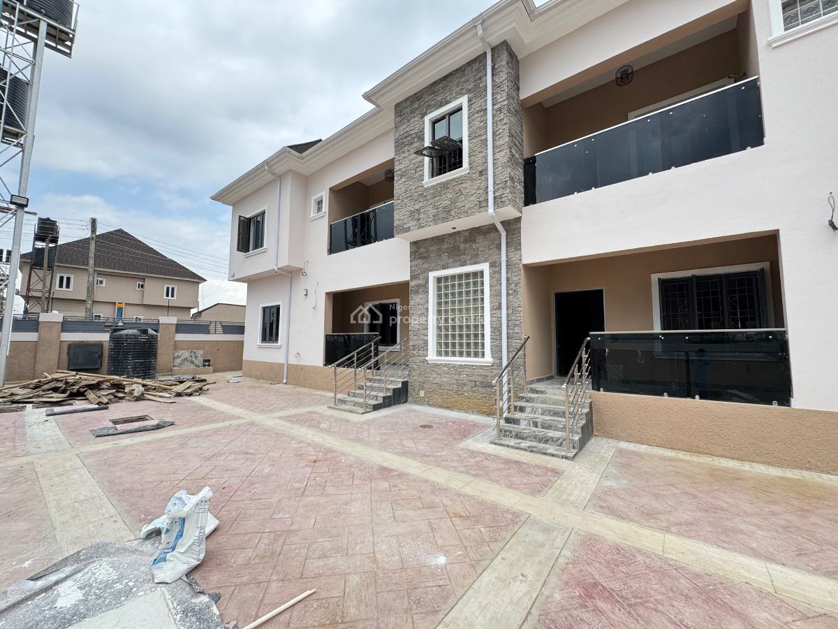 Brand- New Terrace 4bedroom Duplex with Extra Room, Nnpc Estate Life Camp, Life Camp, Abuja, Terraced Duplex for Rent