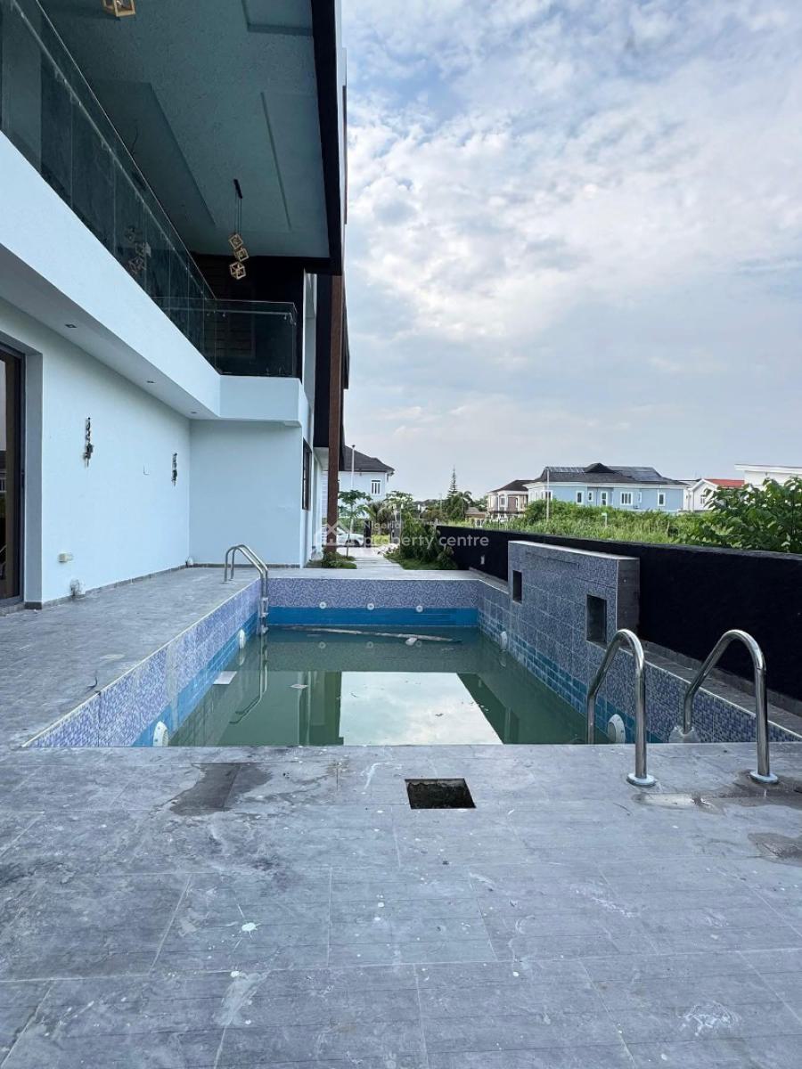 Smart 5 Bedroom Duplex with Pool, Cinema Rooftop Terrace Bq, Royal Garden Estate, Ajah, Lagos, Detached Duplex for Sale