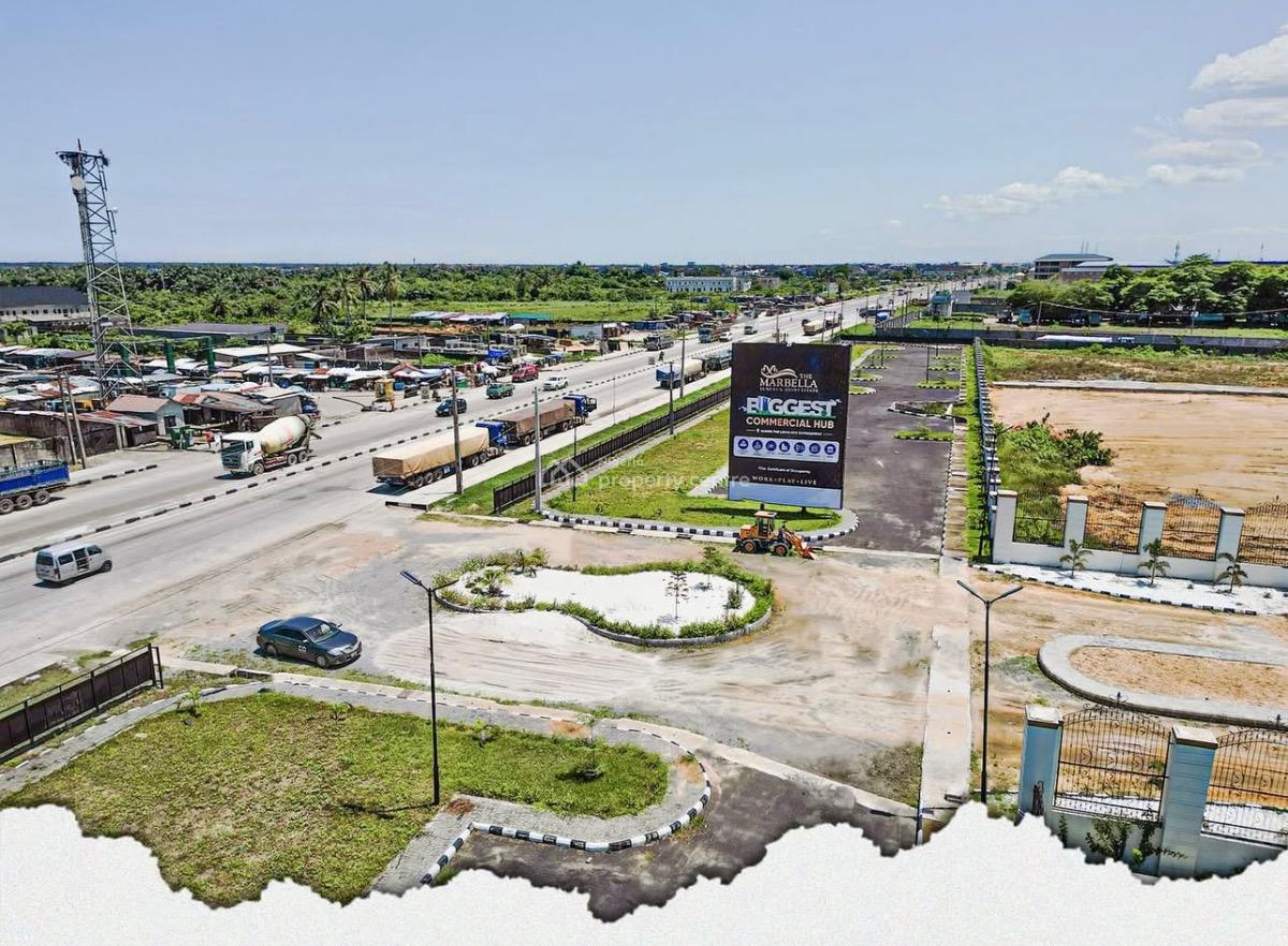 Commercial C of O Property with a Payment Plan Along The Expressway, C of O Land with Easy Access to Frajend , Coscharis, and Others, Ibeju Lekki, Lagos, Commercial Land for Sale
