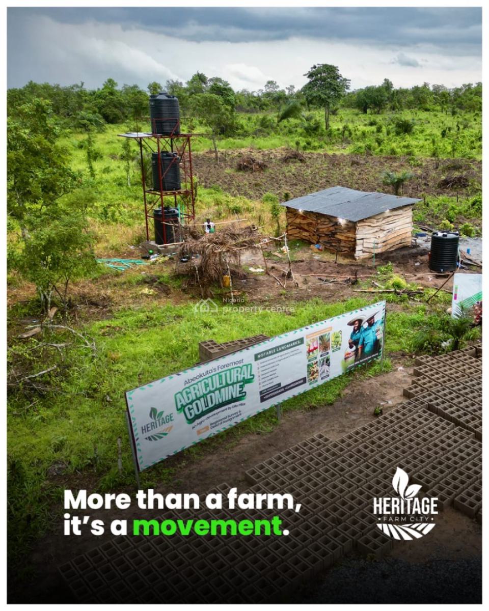 Acres and Hectares of Land with a Promo Offer & Flexible Payment Plan, Fertile Farmland Close to Funaab. Buy an Acre , Get 1 Plot Free, Abeokuta North, Ogun, Land for Sale