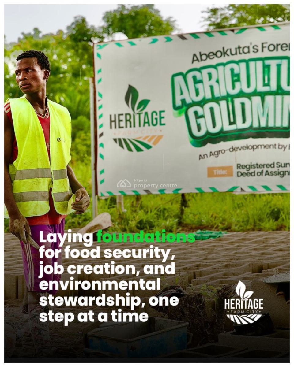 Acres and Hectares of Land with a Promo Offer & Flexible Payment Plan, Fertile Farmland Close to Funaab. Buy an Acre , Get 1 Plot Free, Abeokuta North, Ogun, Land for Sale