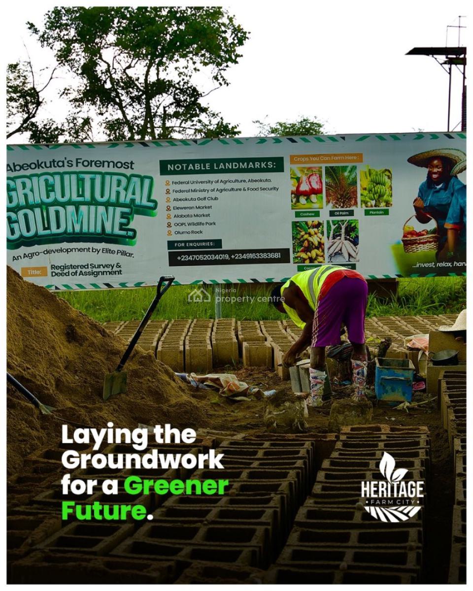 Acres and Hectares of Land with a Promo Offer & Flexible Payment Plan, Fertile Farmland Close to Funaab. Buy an Acre , Get 1 Plot Free, Abeokuta North, Ogun, Land for Sale