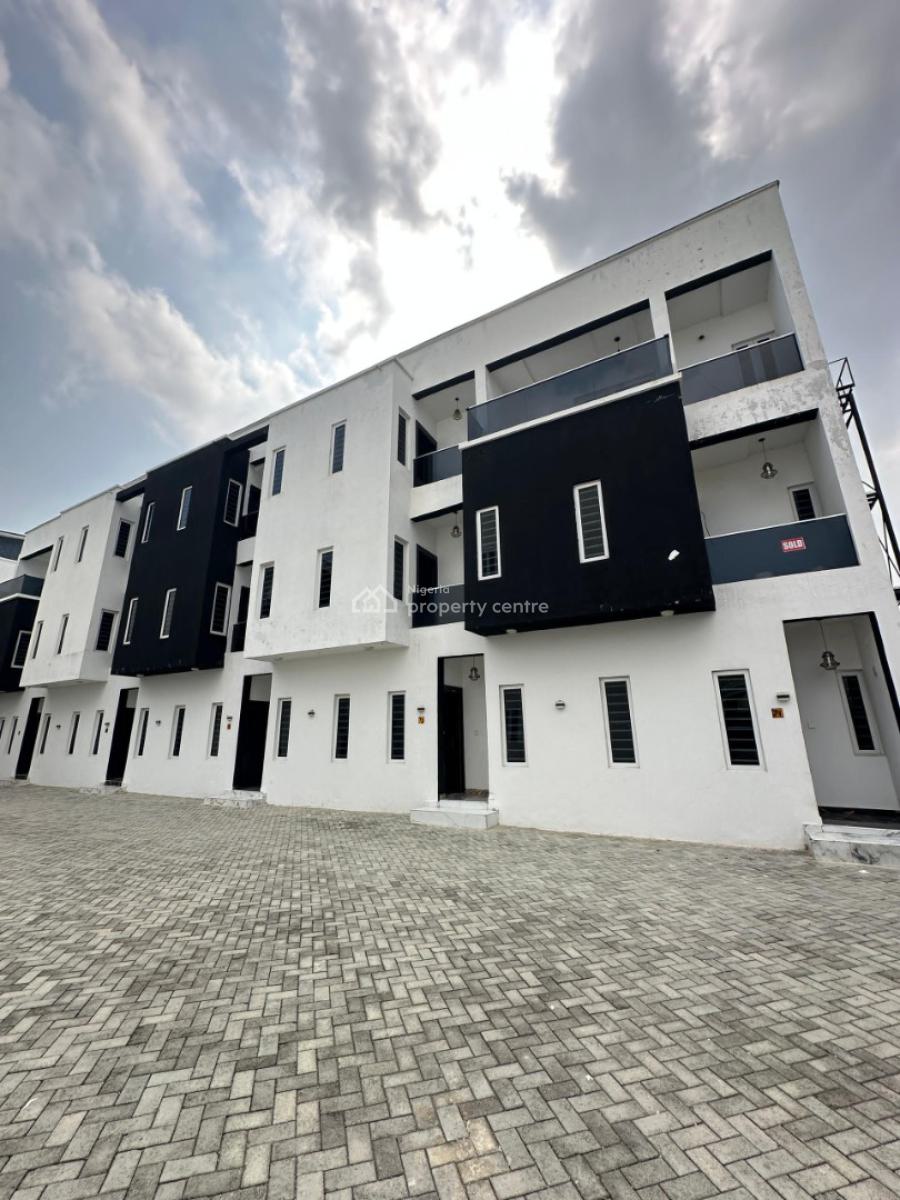 Newly Built 4 Bedroom Terrace Duplex with Bq, Lovely 4 Bedroom Terrace Duplex with a Bq in Mobile Road Ajah, Ilaje, Ajah, Lagos, Terraced Duplex for Sale
