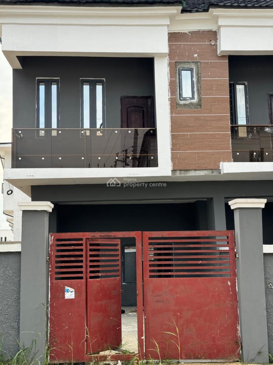Tastefully Semi Furnished 3 Bedroom Terrace Duplex with Bq, Ikota, Lekki, Lagos, Terraced Duplex for Rent
