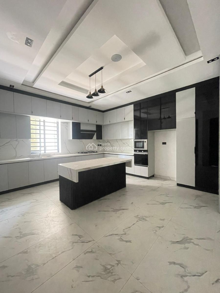 Contemporary 5 Bedroom Detached Duplex with Bq,office Space,pool & Cin, Exclusive 5 Bedroom Detached Duplex with Bq,office Space, Pool & Cinem, Ikota, Lekki, Lagos, Detached Duplex for Sale