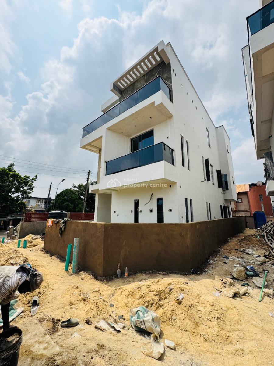 Smartly  Built 5 Bedroom Detached  Duplex with Bq, Omole Phase 1, Ikeja, Lagos, Detached Duplex for Sale