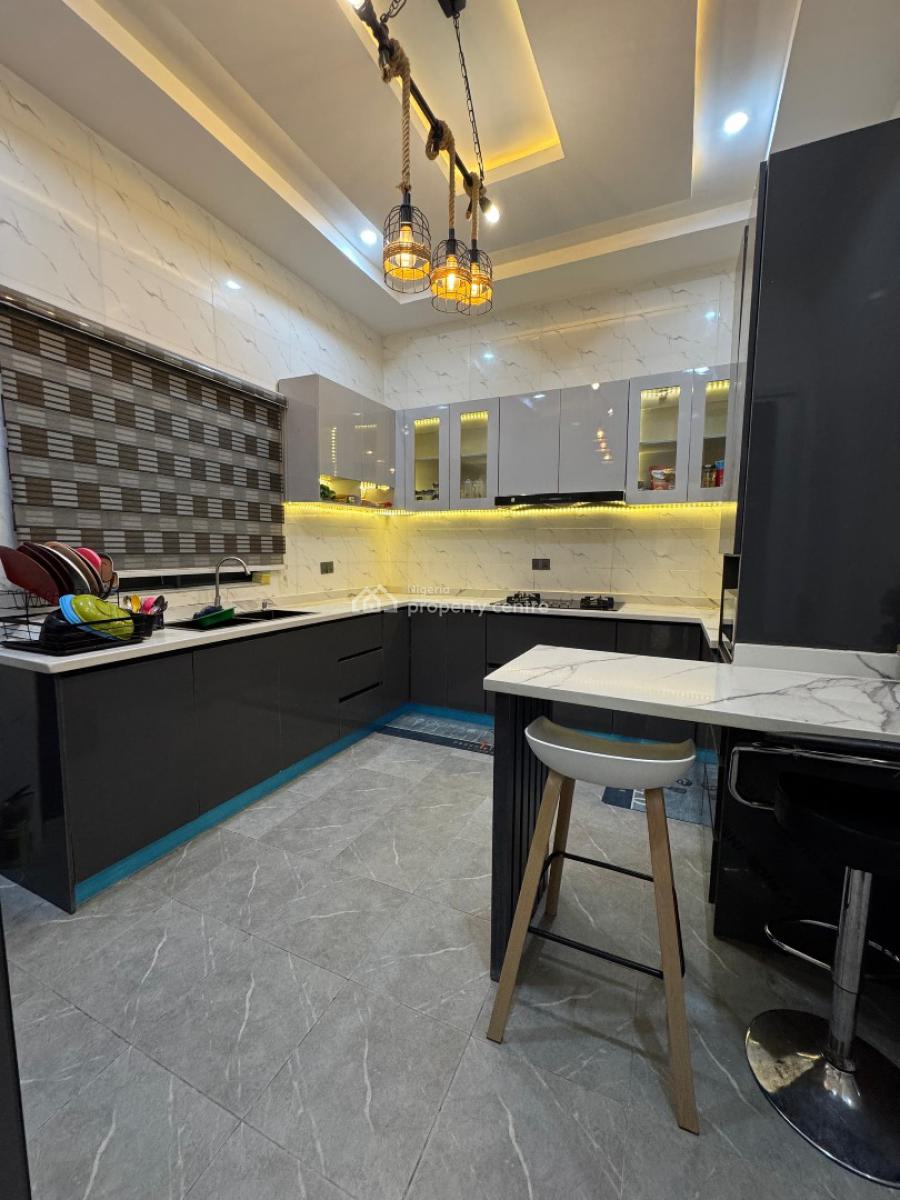 Fully Furnished 4 Bedroom Terrace Detached Duplex, Ogba, Ikeja, Lagos, Terraced Duplex for Sale