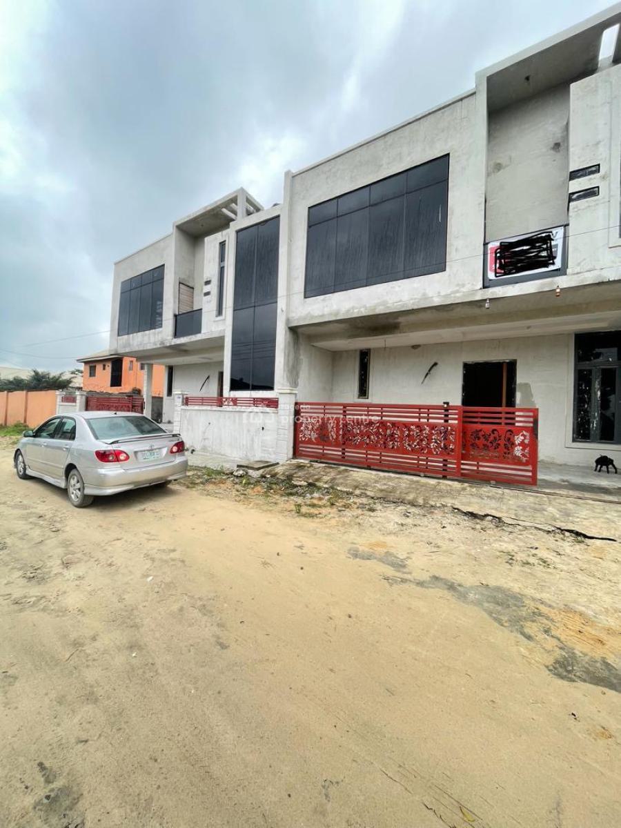 3bedroom Terrace Dupelx with Bq and Self Compound, Ajah, Lagos, Terraced Duplex for Sale