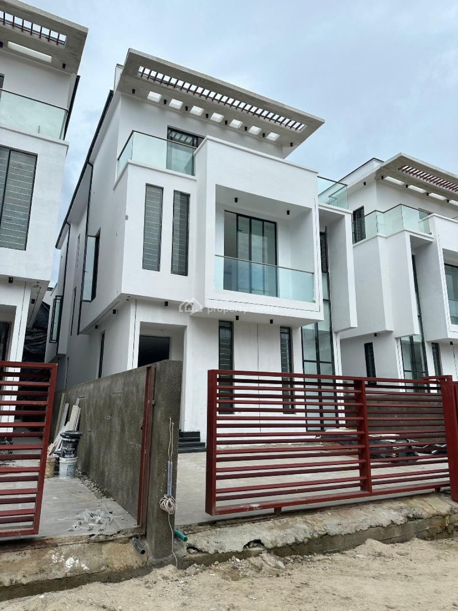Gigantic 5-bedroom  Fully Detached Duplex with Swimming Pool, Bq, Perfect Home for Your Family, Chevron, Lekki, Lagos, Detached Duplex for Sale