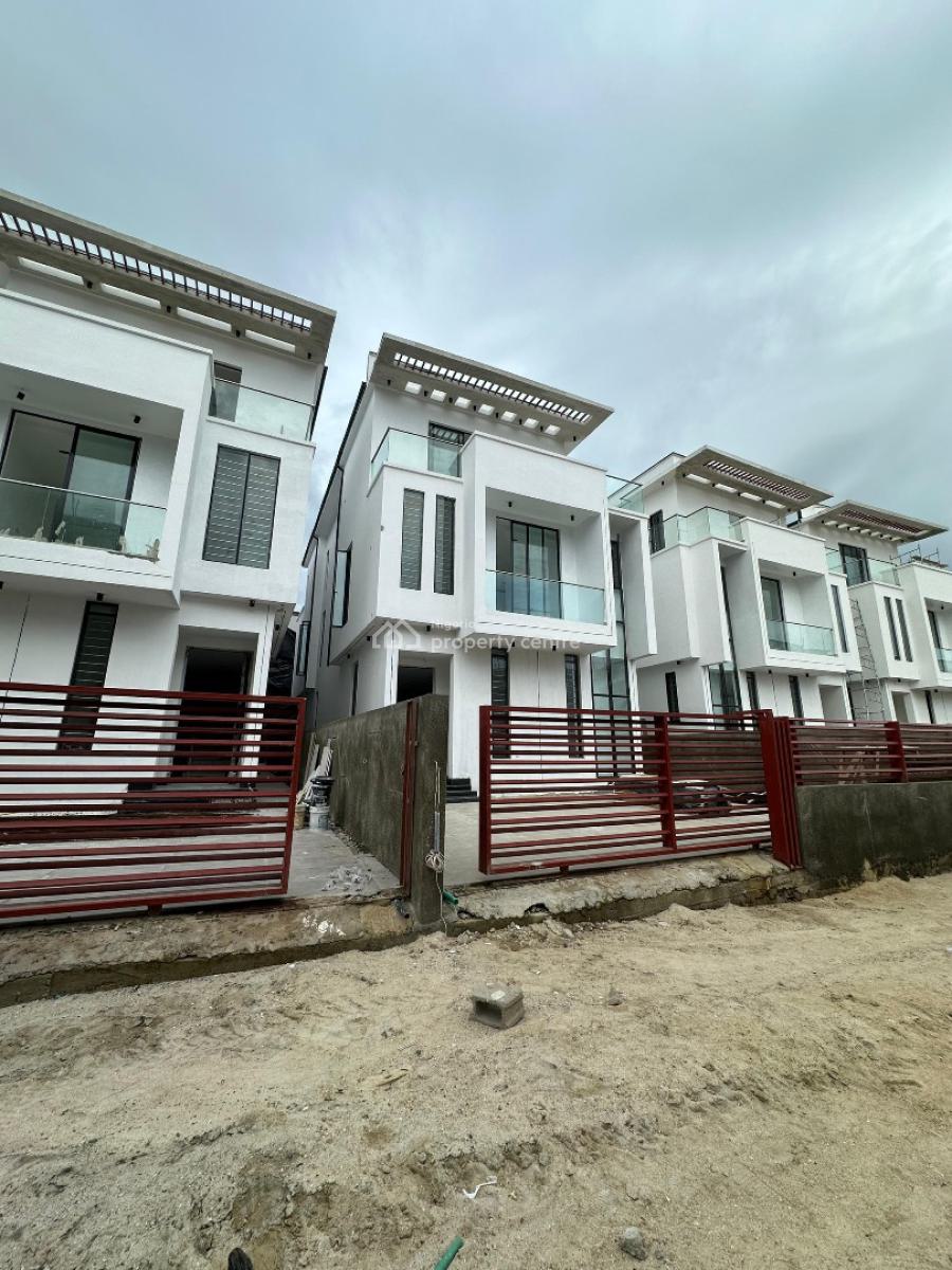 Gigantic 5-bedroom  Fully Detached Duplex with Swimming Pool, Bq, Perfect Home for Your Family, Chevron, Lekki, Lagos, Detached Duplex for Sale