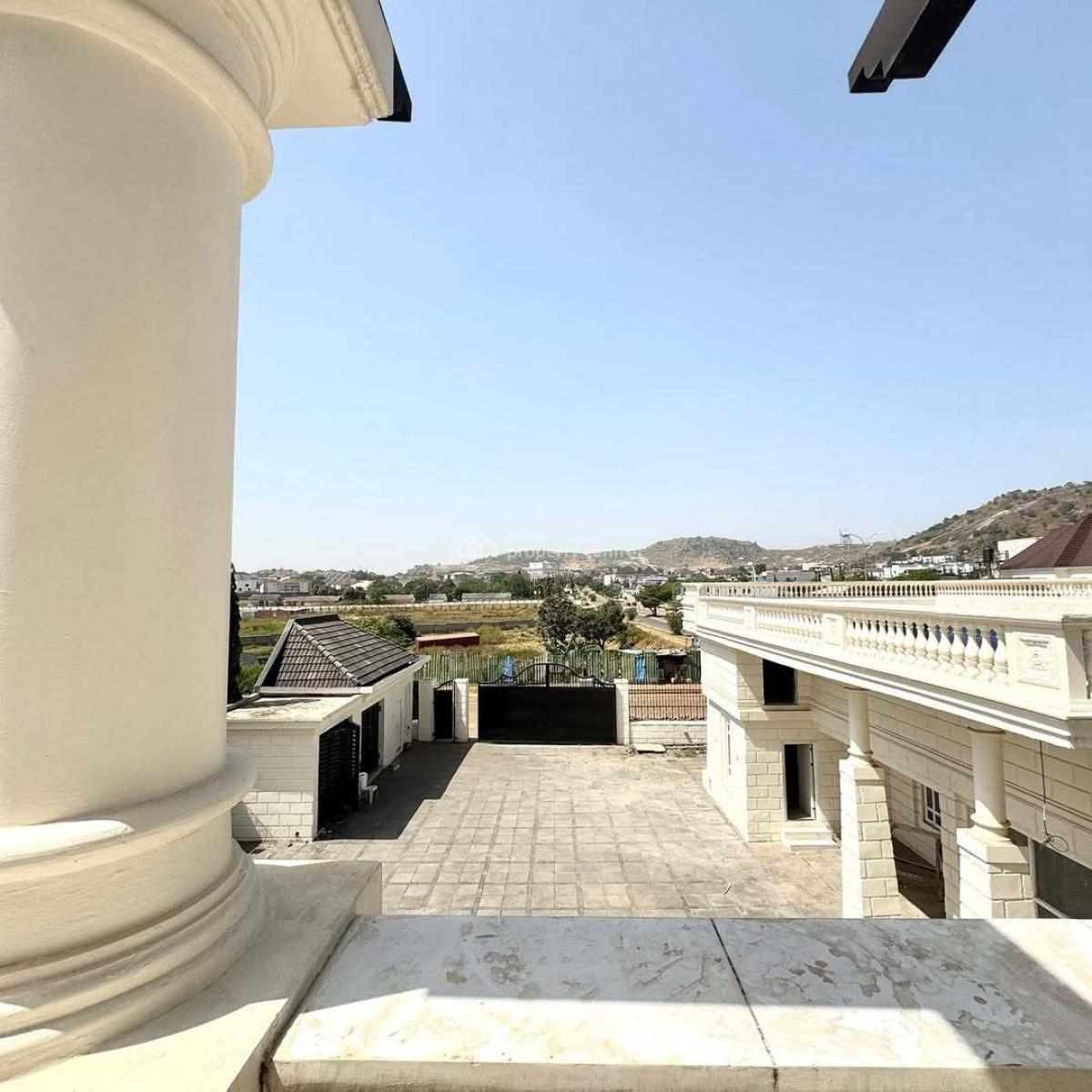 Solidly Built 8 Bedroom Fully Detached Duplex with 2 Rooms Guest Chale, Katampe Extension, Katampe, Abuja, Detached Duplex for Sale
