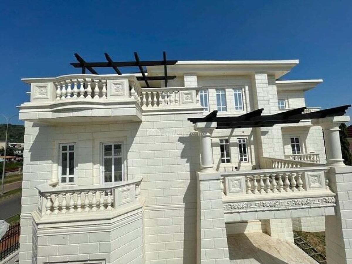 Solidly Built 8 Bedroom Fully Detached Duplex with 2 Rooms Guest Chale, Katampe Extension, Katampe, Abuja, Detached Duplex for Sale