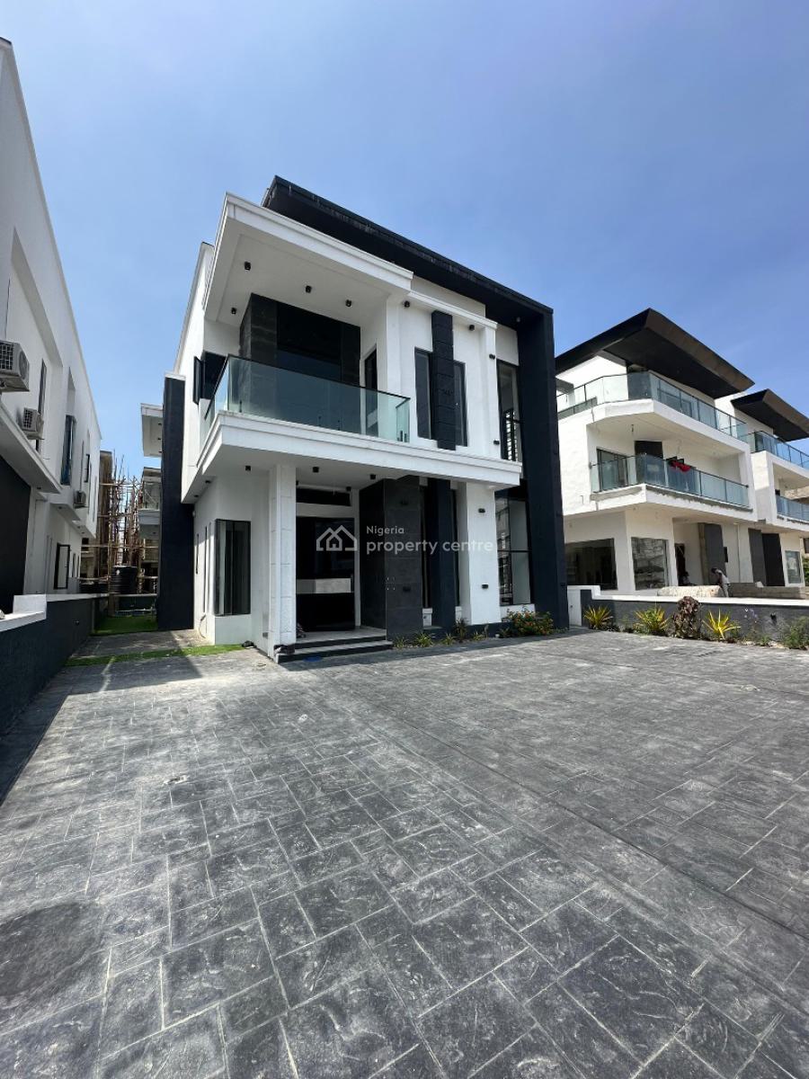 Magnificent 5-bedroom Detached Duplex with Swimming Pool,bq, Ideal Home for Your New Family, Lekki, Lagos, Detached Duplex for Sale
